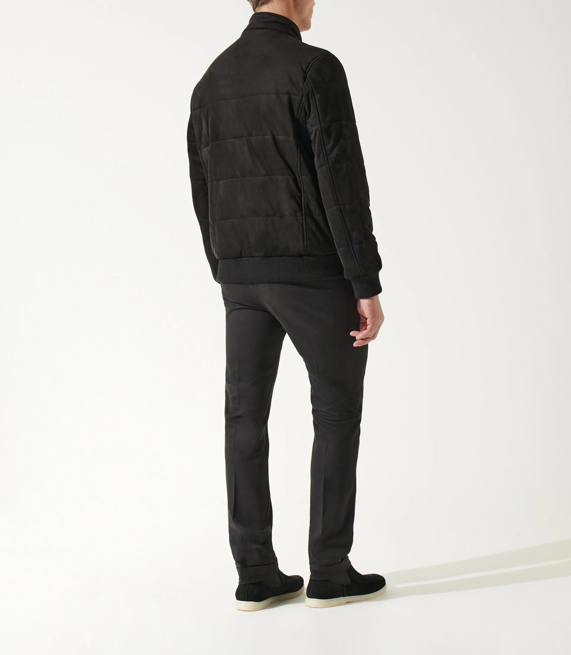 Blouson teddy matelassé noir MEMPHIS - Image 6