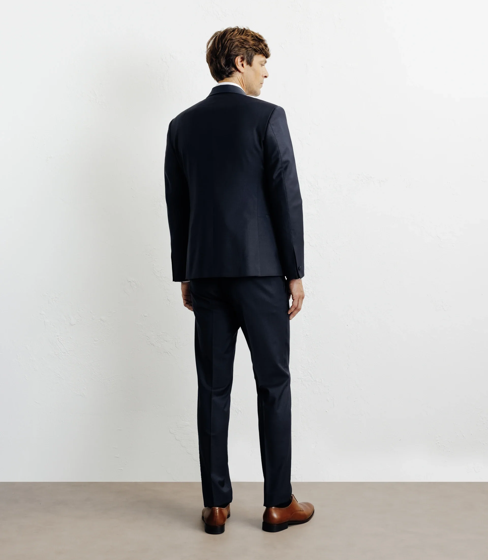 Costume col châle marine - Image 4