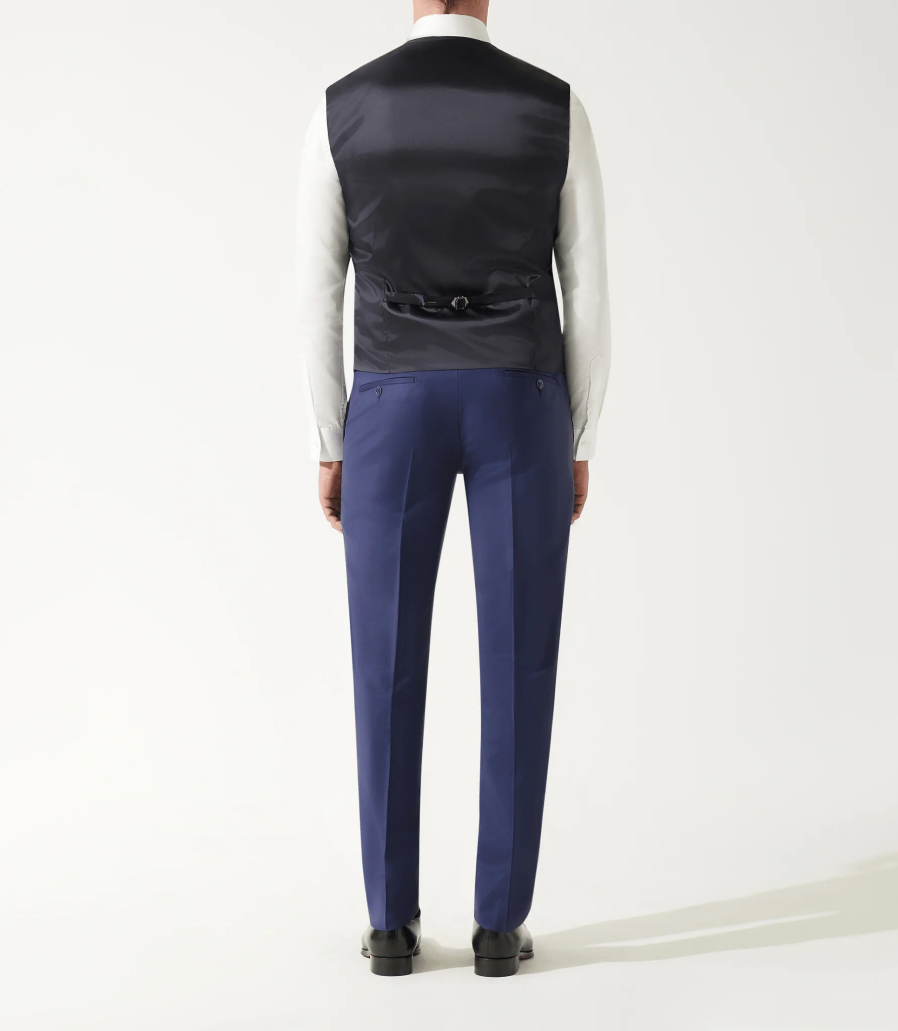 Gilet de costume bleu marine - Image 3