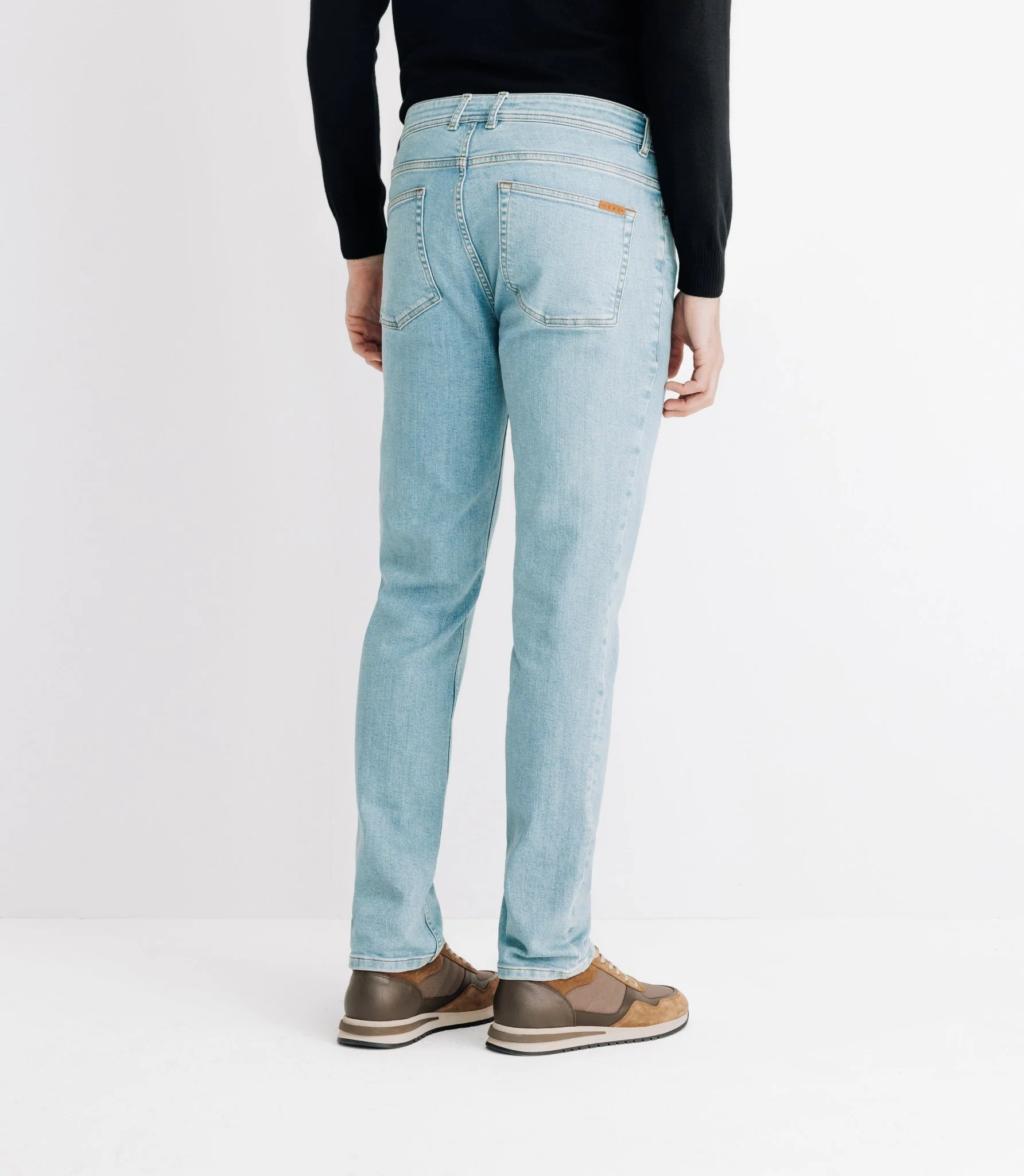 Jean droit bleach - Image 4