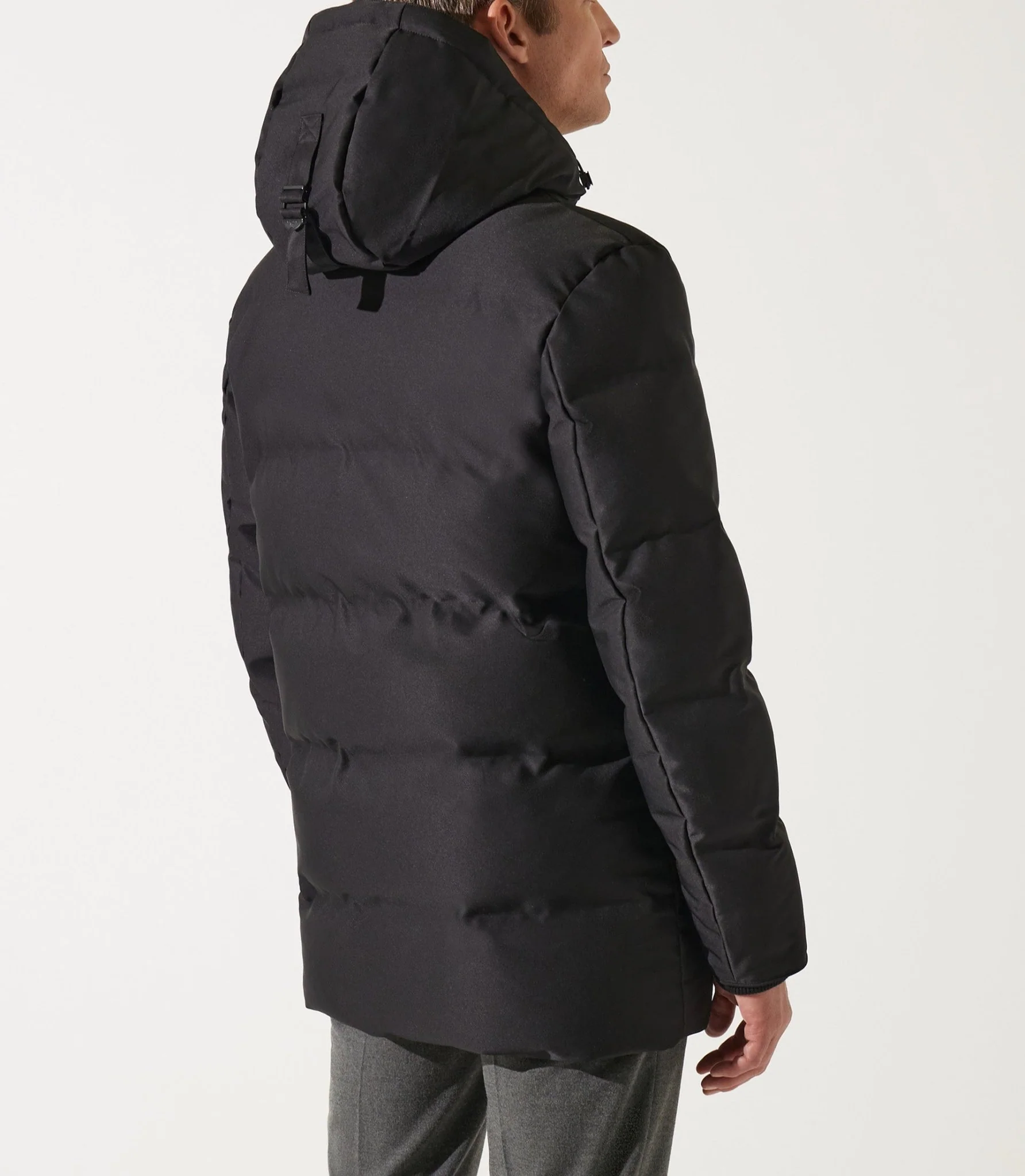 Parka longue matelassée noir MIKITA - Image 3