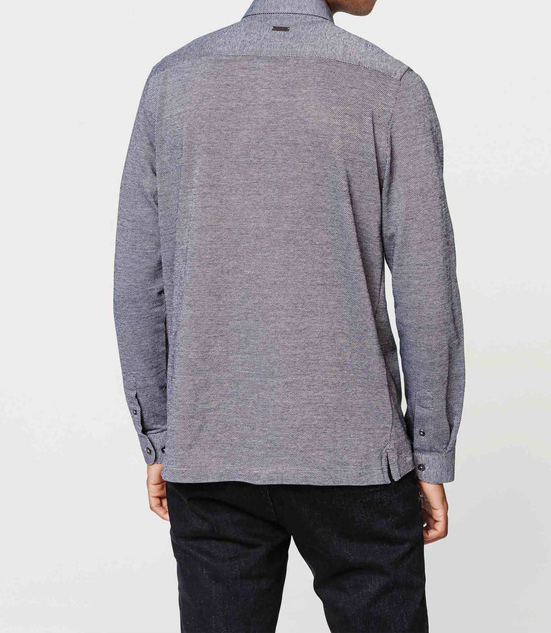 Polo jersey gris - Image 3